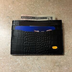 Black Vibram Slim Wallet